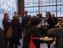Photos from the opening of the Mellon Digital Humanities Conference at the National Museum of Industrial History